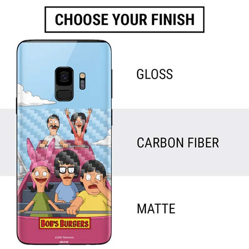 Bobs Burgers Roller Coaster Galaxy S9 Skin